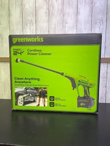 【新品】greenworks  コードレス　パワー　クリーナー