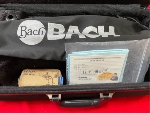 トランペット　（Bach TR400/SP）
