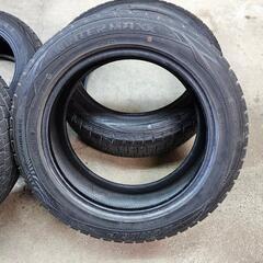 215/55/17 ダンロップ　ウィンターマックス　パンク修理有りの画像