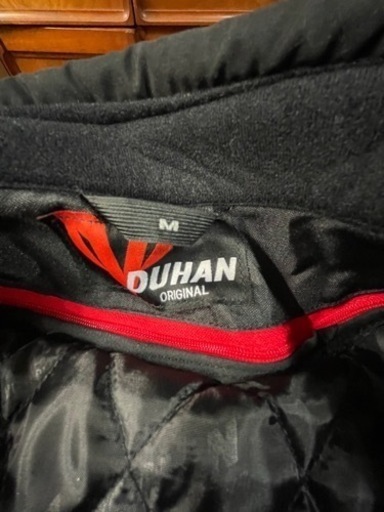 DUHAN [新品未使用品] Mサイズ 肩/袖/脊椎ソフトパット 赤/黒
