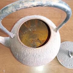 茶道具　鉄瓶　南部鉄器　骨董　アンティークの画像