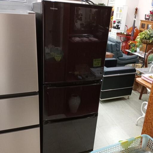 ☆340L☆TOSHIBA　3ドア冷蔵庫