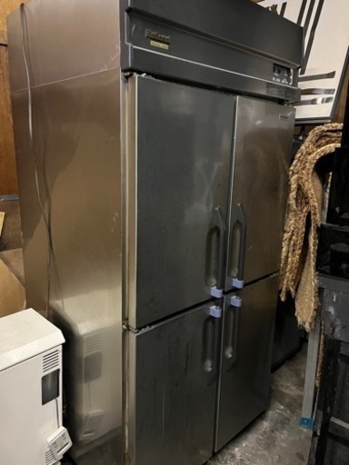 1-349【大特価！】National 業務用冷凍冷蔵庫 4ドア 縦型 NS-K341DM W90×D80×H190 現状品