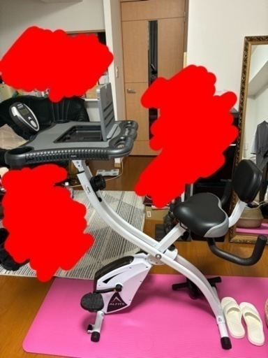 アルインコ　エアロバイク美品値下げ交渉可