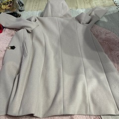 INGNI ロングコート　アウター　薄ピンク　コート　可愛い イング　清楚の画像