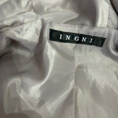 INGNI ロングコート　アウター　薄ピンク　コート　可愛い イング　清楚の画像