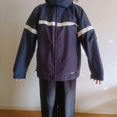 AIRBORN  エアボーン スノーボード ジャケットレディース ネイビーの画像