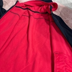 UNIQLO　パーカー　M　長袖　ネイビー　ピンク　レディースの画像