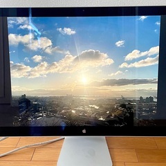 再値下げ【美品】Apple Thunderbolt display 27インチ　オマケのアダプタ付き