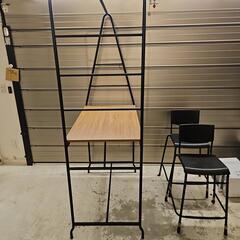 美品 イケア

ＩＫＥＡ/イケア　HAVERUD/ホーヴェルード　テーブル アイアン スツール付きの画像