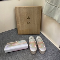 草履バッグセット 和装小物　履物　鞄　