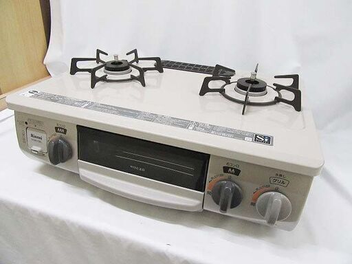 程度良◇引取り歓迎◇パロマ 12.13A 都市ガス用ガスコンロ 2019年11月