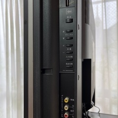 26型 液晶カラーテレビ TOSHIBA REGZA 26C3700 2008年製　HDMI × 2    ビデオ入力× 3    LANの画像