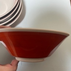 お皿(ラーメンどんぶり)4枚セットの画像