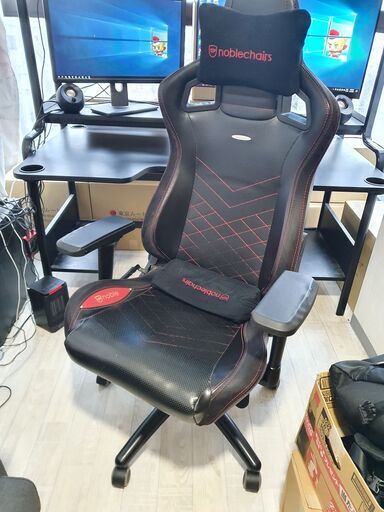 ゲーミングチェア noblechairs EPIC（ノーブルチェアーズ エピック） レッド
