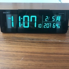 決まりました。セイコー置き時計DL205K