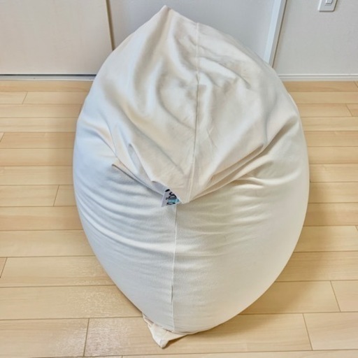 【美品、キズ汚れ無し】Yogibo mini(クリームホワイト)