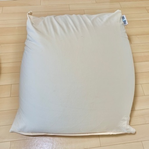 【美品、キズ汚れ無し】Yogibo mini(クリームホワイト)