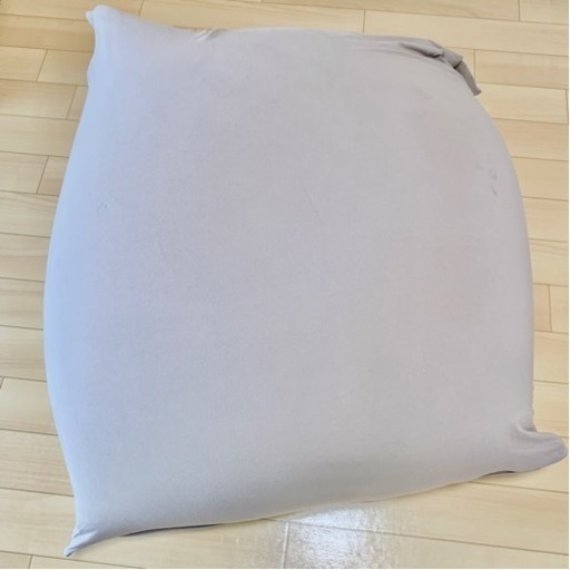 【美品,汚れ傷無し】Yogibo mini ×2 (ライトグレー、クリームホワイト)