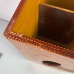 ✨🔔期間限定・特別価格🔔✨木製ティッシュケース 昭和レトロの画像