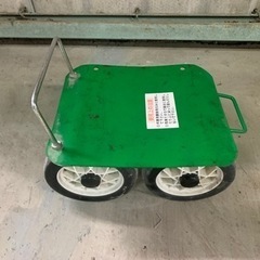 【再出品】　ローリングガーデンカート車輪付きワークシート