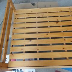 組み立て木製ベットの画像