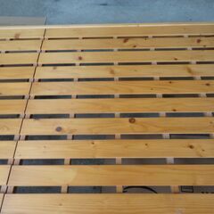 組み立て木製ベットの画像