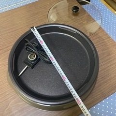 ホットプレート　ナショナル　nf-hg38 丸型の画像