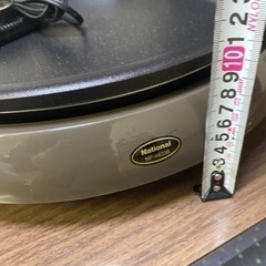 ホットプレート　ナショナル　nf-hg38 丸型の画像