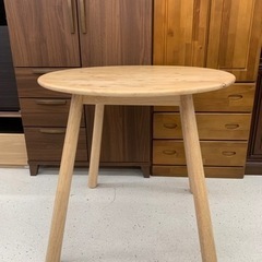 天然木 natural signature 丸テーブル