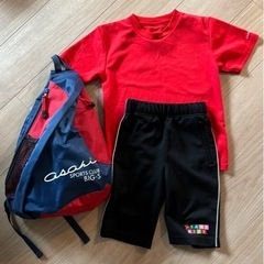 朝日スポーツクラブ体操着＆リュック