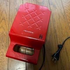 レコルト　プレスサンドメーカーの画像
