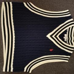 POLO 紺色ベスト