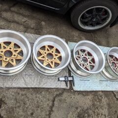 テクノレーシング 4本 6.5/6J-14 PCD114.3 4穴 AE86 サニトラの画像