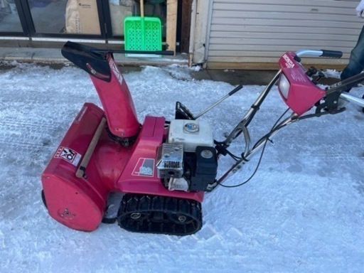 除雪機  ホンダ　HS555 調子良好　エンジン＆クラッチO/H済