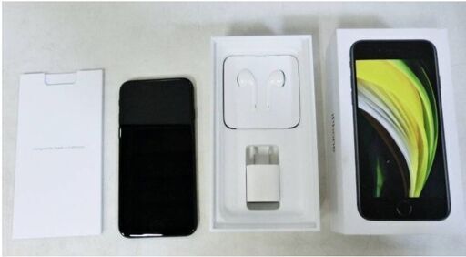 Apple　iPhone SE　第2世代　64GB　MX9R2J/A　動作良好　バッテリー最大容量80％　SIMロックなし　スマートフォン　ブラック　アップル