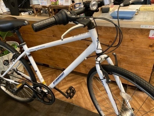 値下げ！チェーン新品！】6段変速 LEDオートライト 27インチクロス