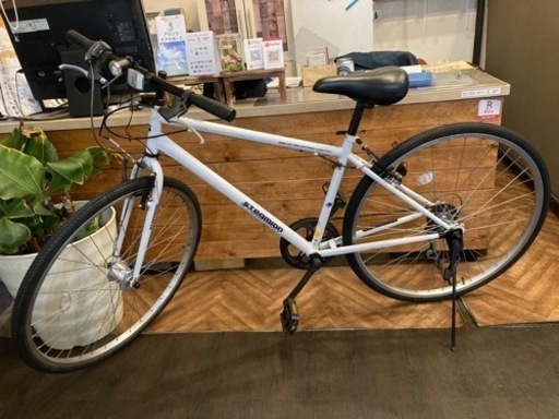 値下げ！チェーン新品！】6段変速 LEDオートライト 27インチクロス