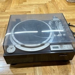 DENON レコードプレーヤー　DP-59L デノンの画像