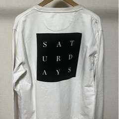 SATURDAYS SURF NYC サタデーズ サーフ ニューヨーク シティー　スウェットプルオーバー　中古品の画像