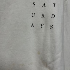 SATURDAYS SURF NYC サタデーズ サーフ ニューヨーク シティー　スウェットプルオーバー　中古品の画像