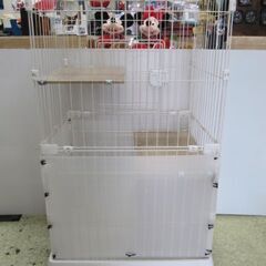 🐈猫ちゃんゲージ2段115×61㎝ 1週間使用のみ【ホームセンターで販売品 何でも買います！アールワン田川】の画像