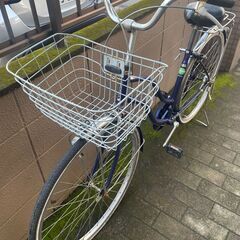 リサイクルショップどりーむ荒田店 No1119 自転車　２７インチ　LEDライト付き♪　シンプルなママチャリです♪