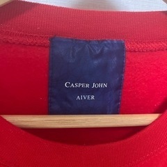 CASPER JOHN AIVER キャスパージョン アイバー　スウェットプルオーバー　中古品の画像