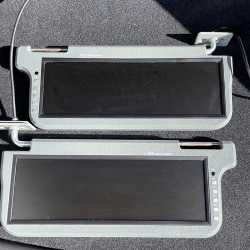 バイザーモニター　分配器付き