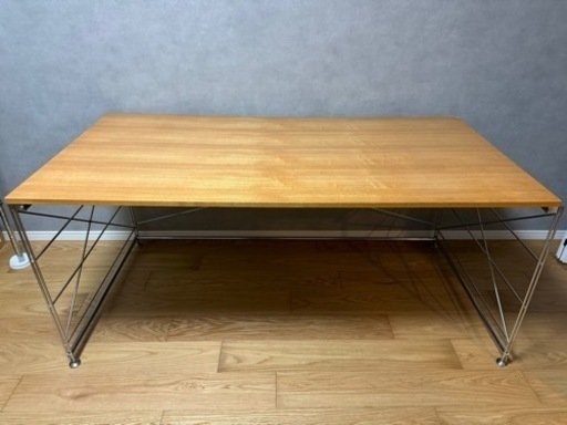 廃盤 無印良品 デスク ステンレスユニットシェルフ muji