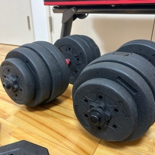 ダンベル　ベンチ　筋トレセット