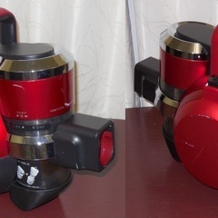 【直接引き取りのみ】サイクロン式掃除機 トルネオ 東芝 レッド R6-0205-①の画像
