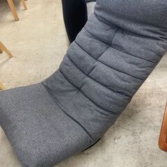 リサイクルショップどりーむ荒田店 No9892 座椅子　回転座椅子　グレーの画像