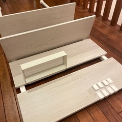 ニトリ　カエサルw60 つっぱり棚 ウォールラック　壁面収納　の画像